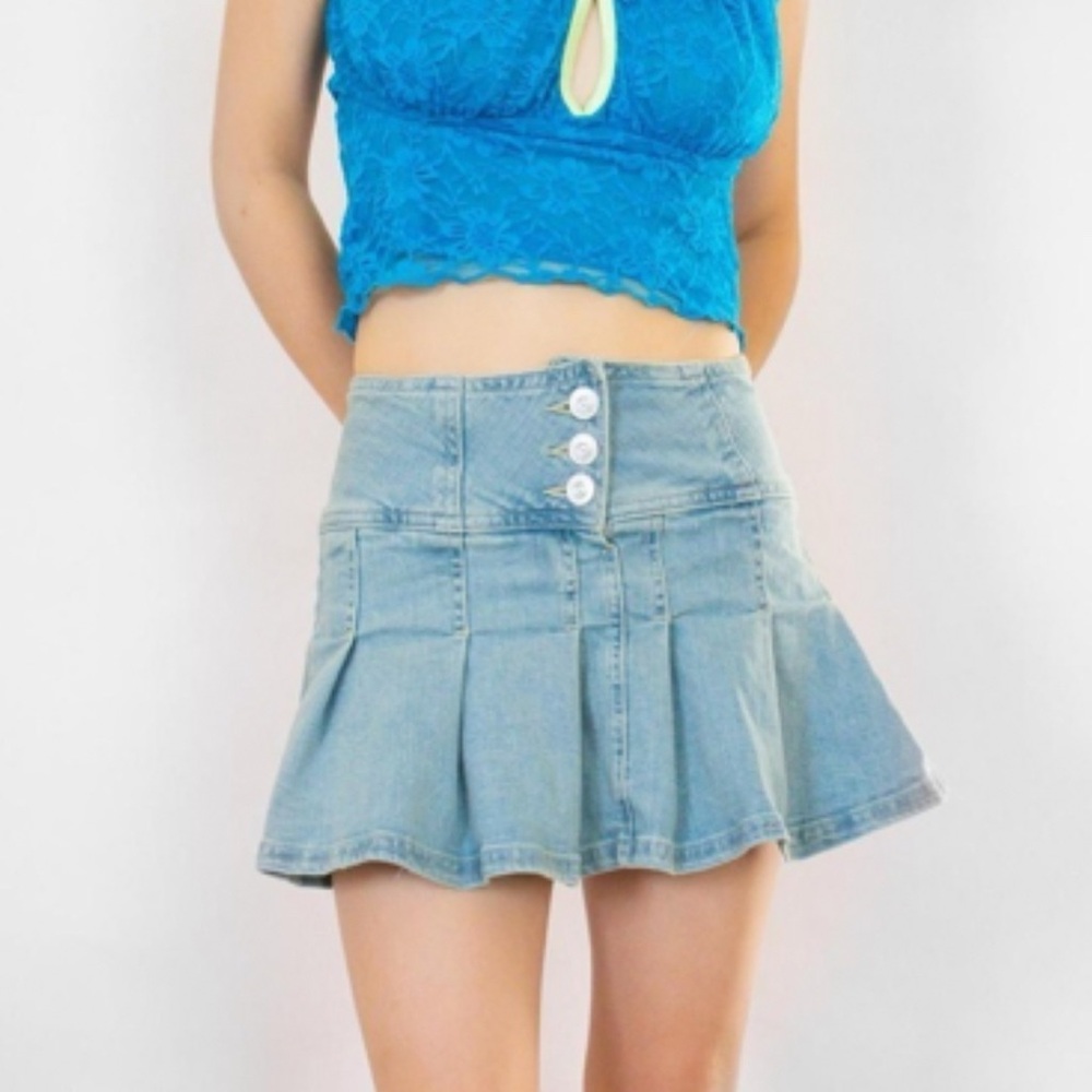 BDG jean skirt